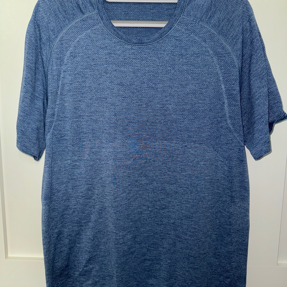 Lululemon Athletica Blue Short Sleeve Tee